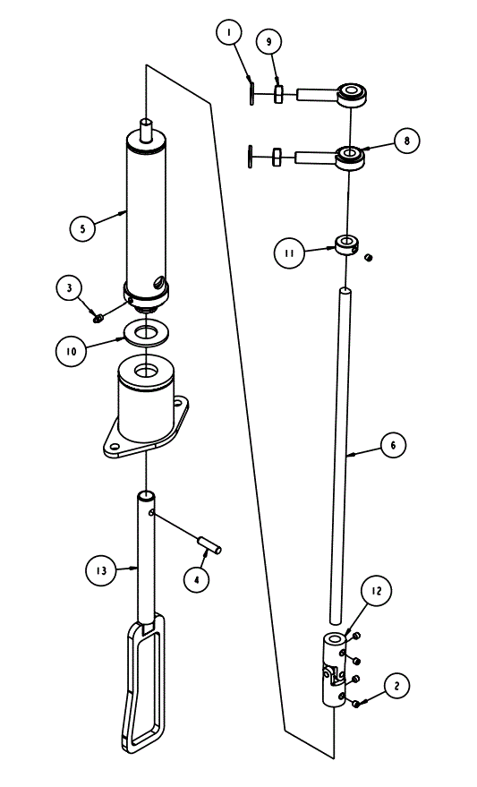Section 14 Diagram and Parts List for MK-4020KB 167420-20 MK Diamond Concrete Saw